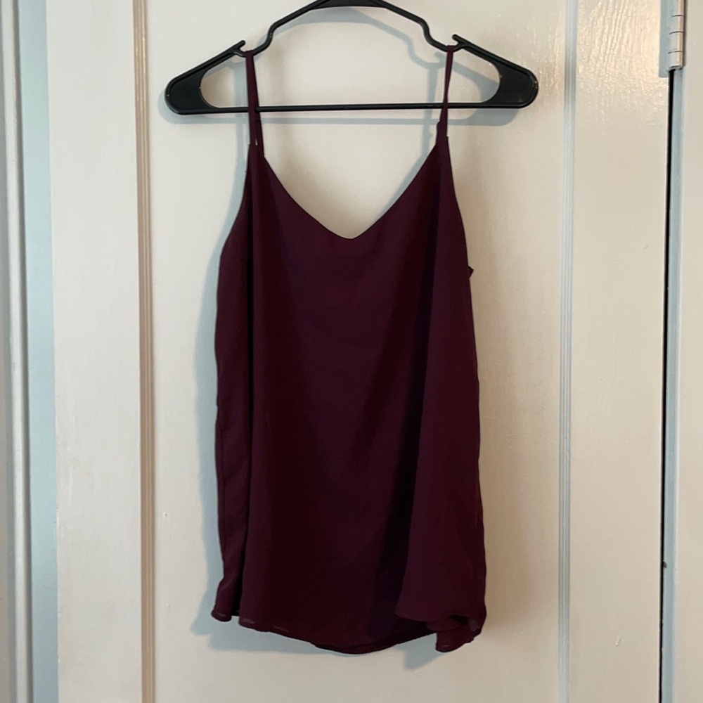 Pink Republic burgundy tank